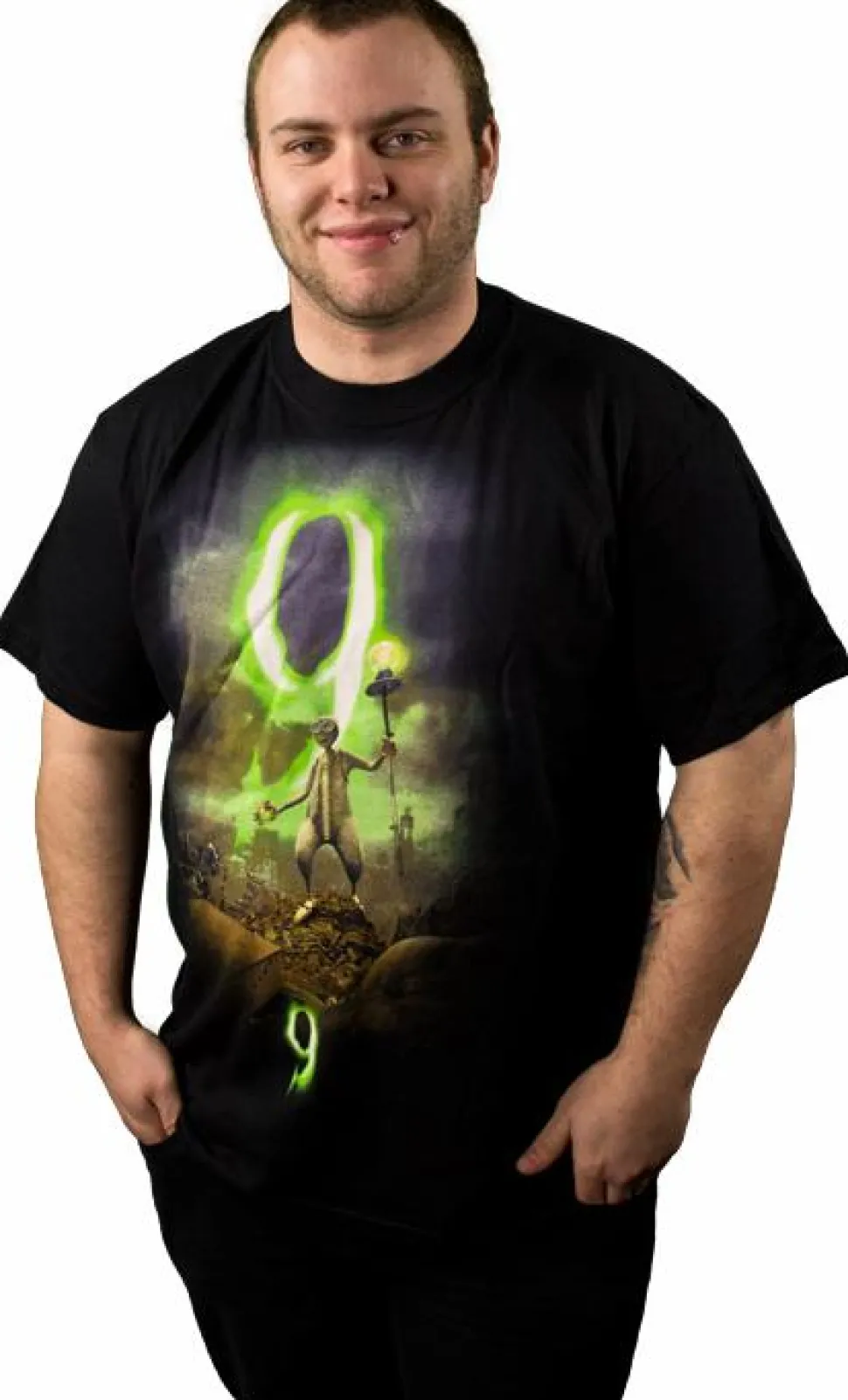 9 - Jumbo Movie Poster Male T-Shirt
