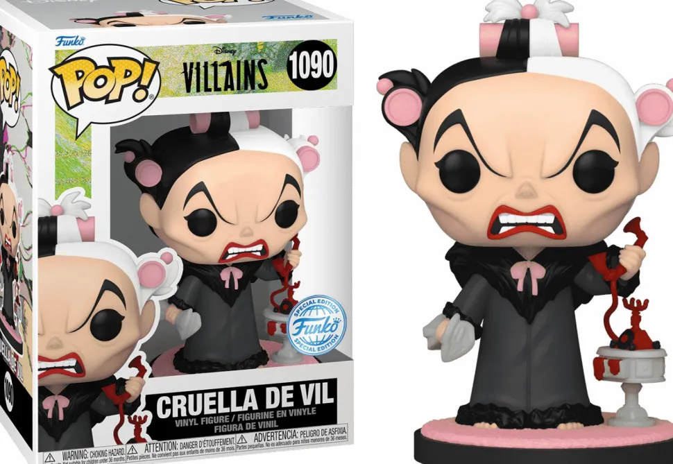101 Dalmatians - Cruella De Vil on Phone Pop! Vinyl Figure (Popcultcha Exclusive)