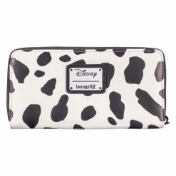 101 Dalmations - Cruella De Vil Spots 8” Faux Leather Zip-Around Wallet