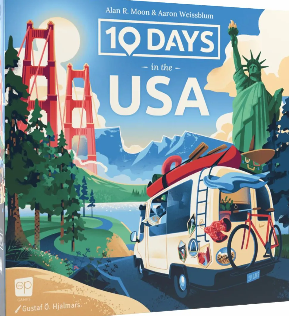 10 Days in the USA - Board Game