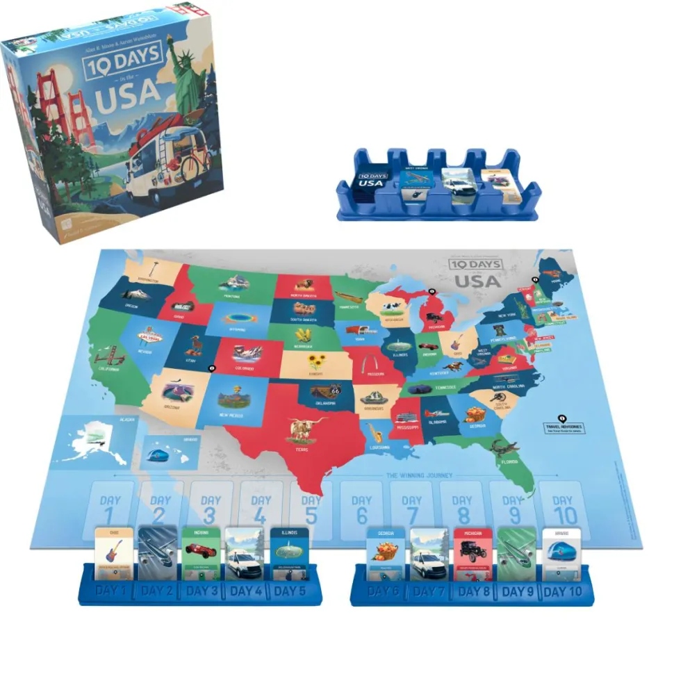 10 Days in the USA - Board Game