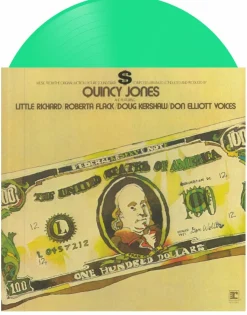 $ (Dollars) - Music From The Original Motion Picture Sound Track By Quincy Jones LP Vinyl Record (Mint Green Coloured Vinyl)