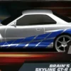 2 Fast 2 Furious - Brian’s 1999 Nissan Skyline GT-R (BNR34) 1/16th Scale R/C Remote Control Vehicle Replica