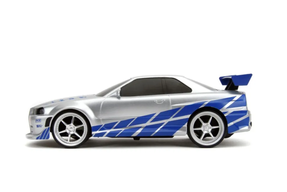 2 Fast 2 Furious - Brian’s 1999 Nissan Skyline GT-R (BNR34) 1/16th Scale R/C Remote Control Vehicle Replica