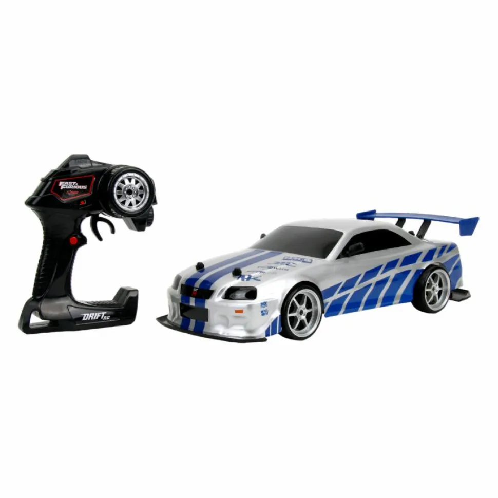 2 Fast 2 Furious - Brian’s 1999 Nissan Skyline GT-R (BNR34) Elite 1/10th Scale R/C Remote Control Vehicle Replica