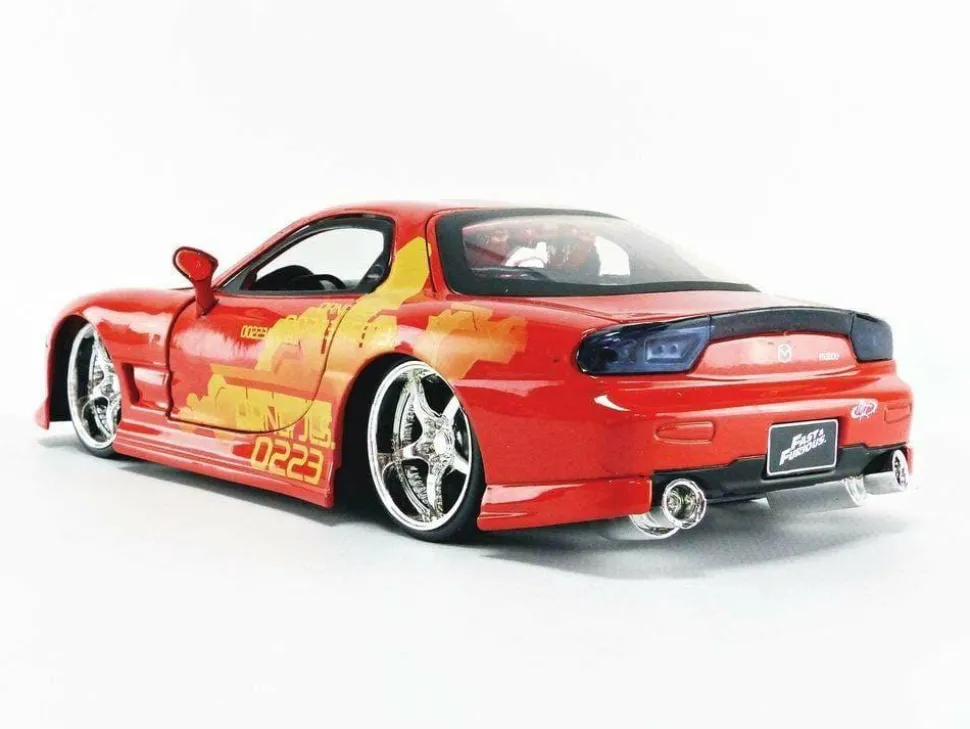 2 Fast 2 Furious - Orange Julius’ 1993 Mazda RX-7 FD 1/24th Scale Die-Cast Vehicle Replica