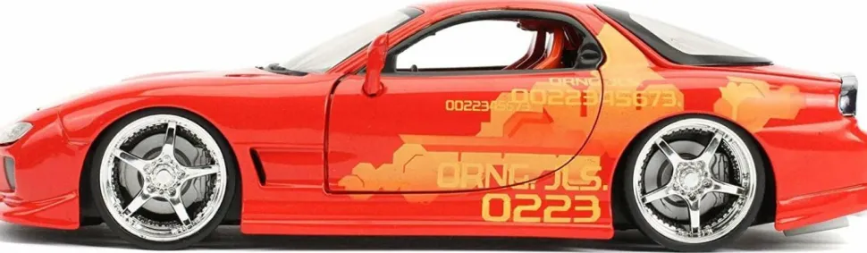 2 Fast 2 Furious - Orange Julius’ 1993 Mazda RX-7 FD 1/24th Scale Die-Cast Vehicle Replica