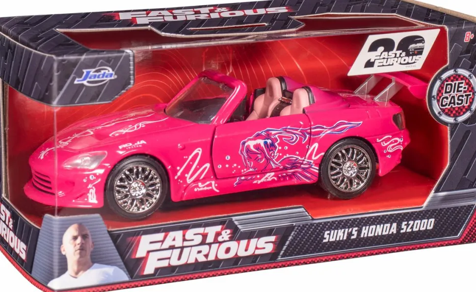 2 Fast 2 Furious - Suki’s 2000 Honda S2000 1/32 Scale Metals Die-Cast Vehicle Replica