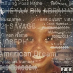 21 Savage - American Dream 2xLP Vinyl Record