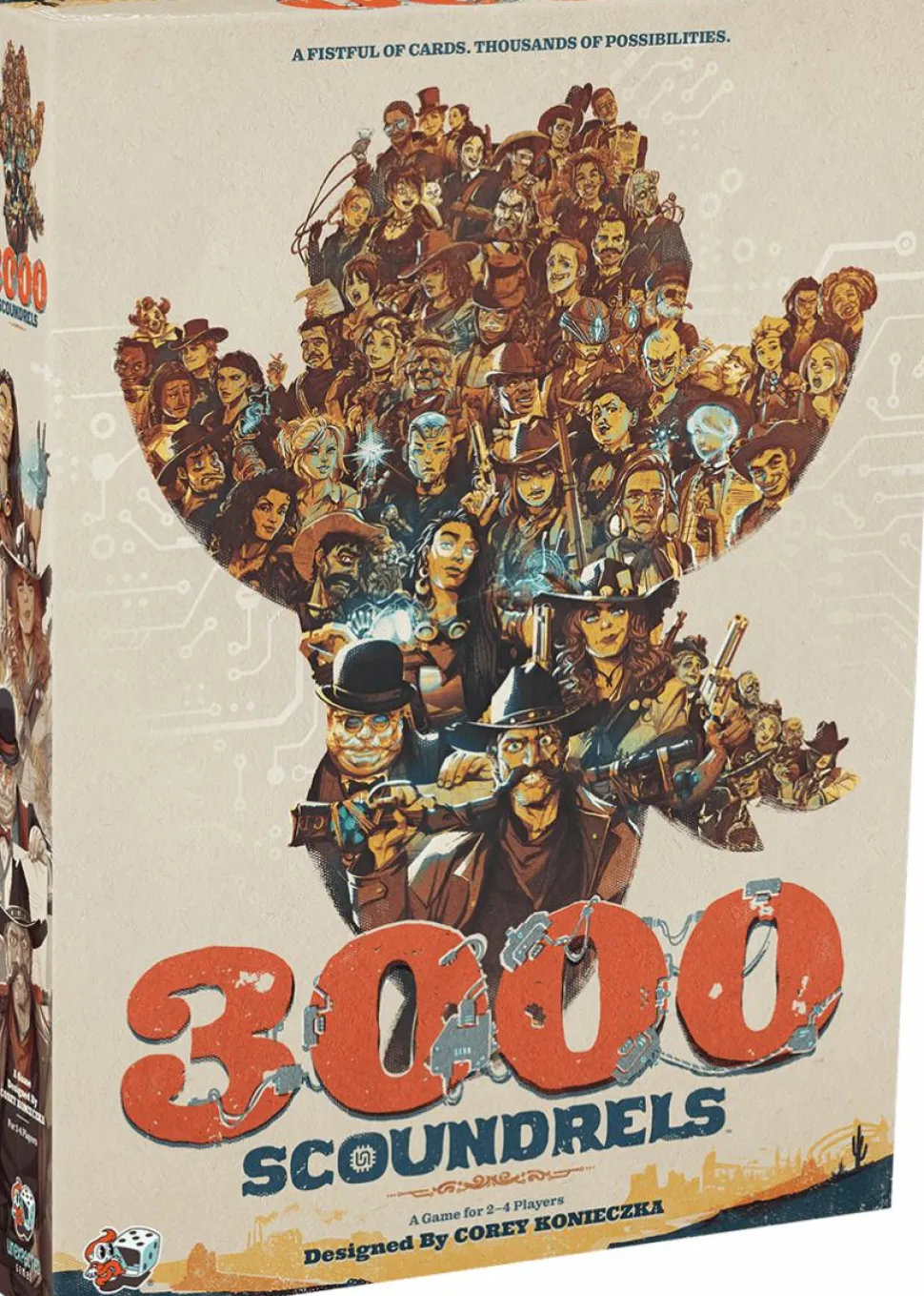 3000 Scoundrels - Board Game