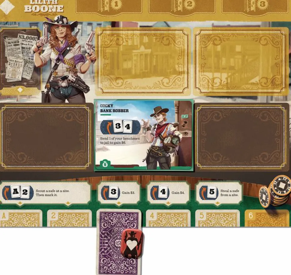3000 Scoundrels - Board Game