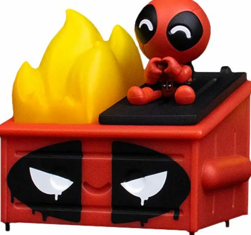 100% Soft - Deadpool Dumpster Fire 3" Vinyl Figure