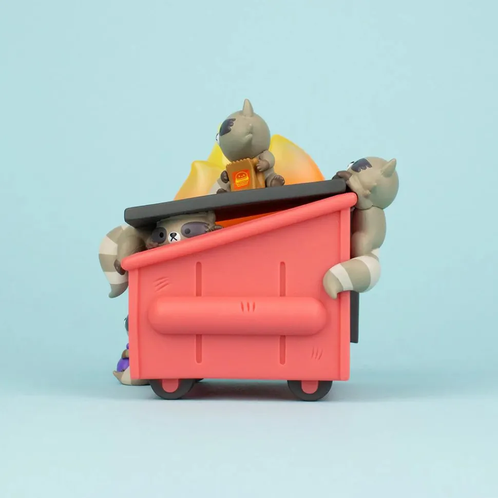 100% Soft - Dumpster Fire Trash Panda Edition 3" Vinyl Figure