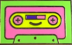 100% Soft - Lil’ Cassette Enamel Pin