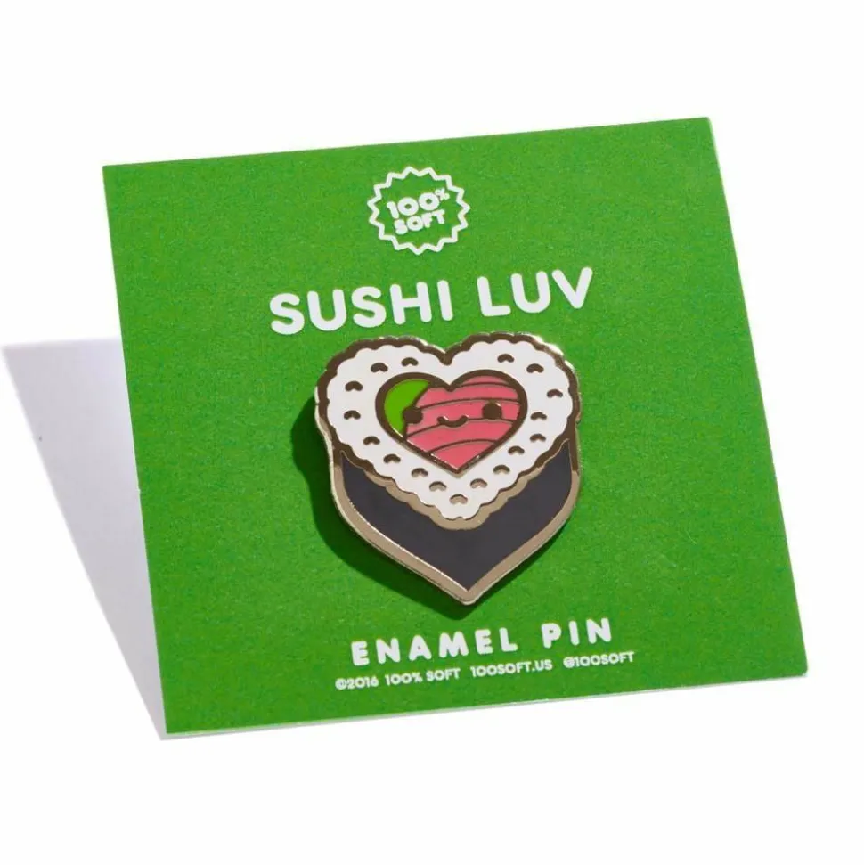 100% Soft - Sushi Luv Enamel Pin