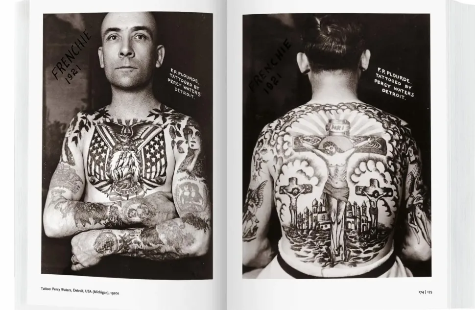1000 Tattoos by Henk Schiffmaher Hardcover Book