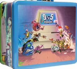 9 to 5 Warriors - Tin Tote / Lunch Box & Thermos 2-Pack
