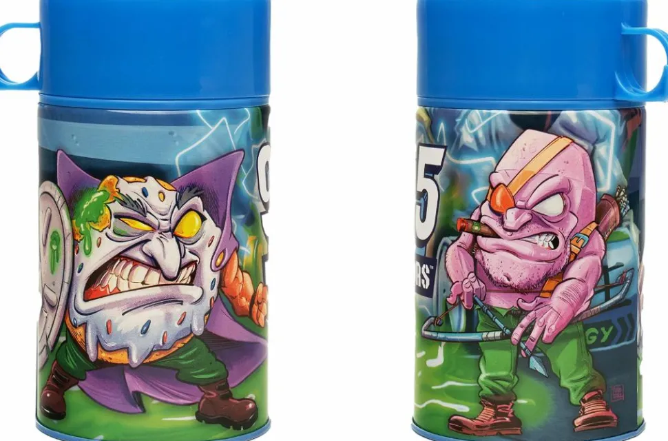9 to 5 Warriors - Tin Tote / Lunch Box & Thermos 2-Pack