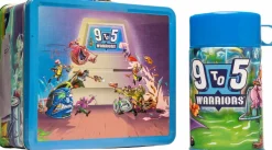 9 to 5 Warriors - Tin Tote / Lunch Box & Thermos 2-Pack