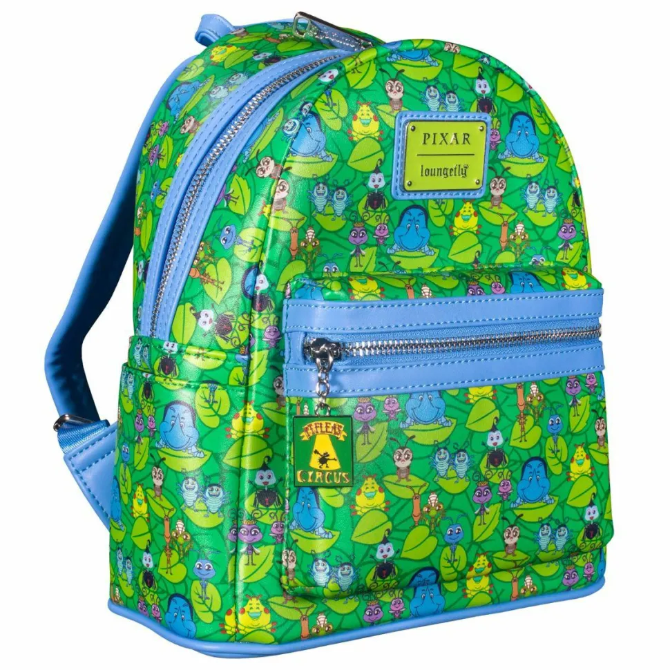 A Bug’s Life - Collage 10” Faux Leather Mini Backpack