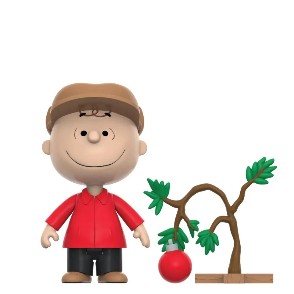 A Charlie Brown Christmas (1965) - Charlie Brown, Sad Tree & Linus ReAction 3.75" Action Figure Box Set