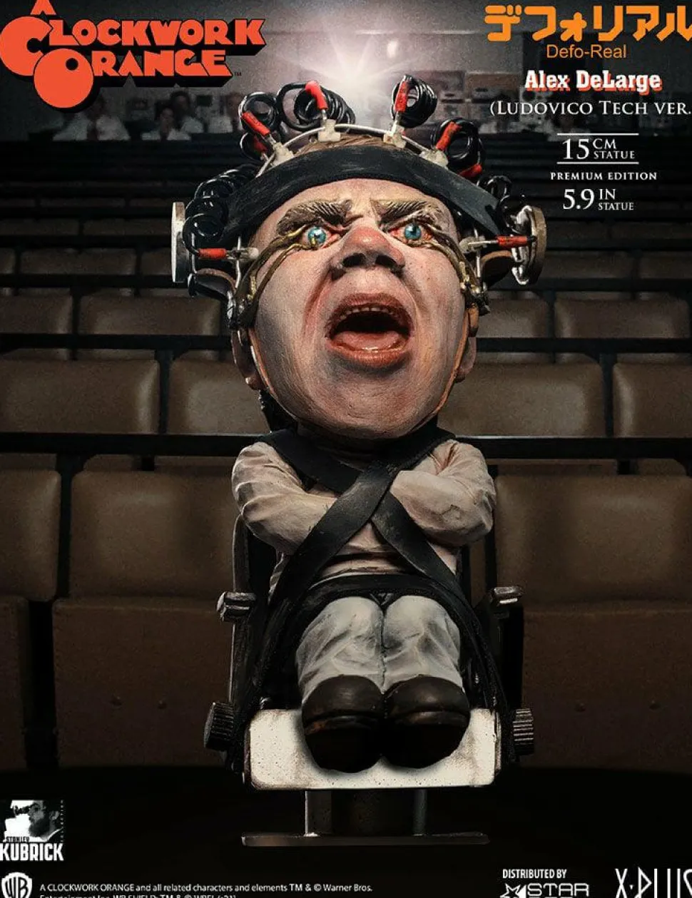 A Clockwork Orange - Alex DeLarge Ludovico Technique Defo-Real 6” Vinyl Statue