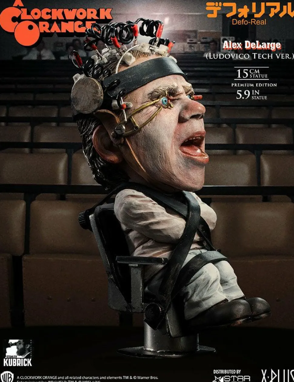 A Clockwork Orange - Alex DeLarge Ludovico Technique Defo-Real 6” Vinyl Statue