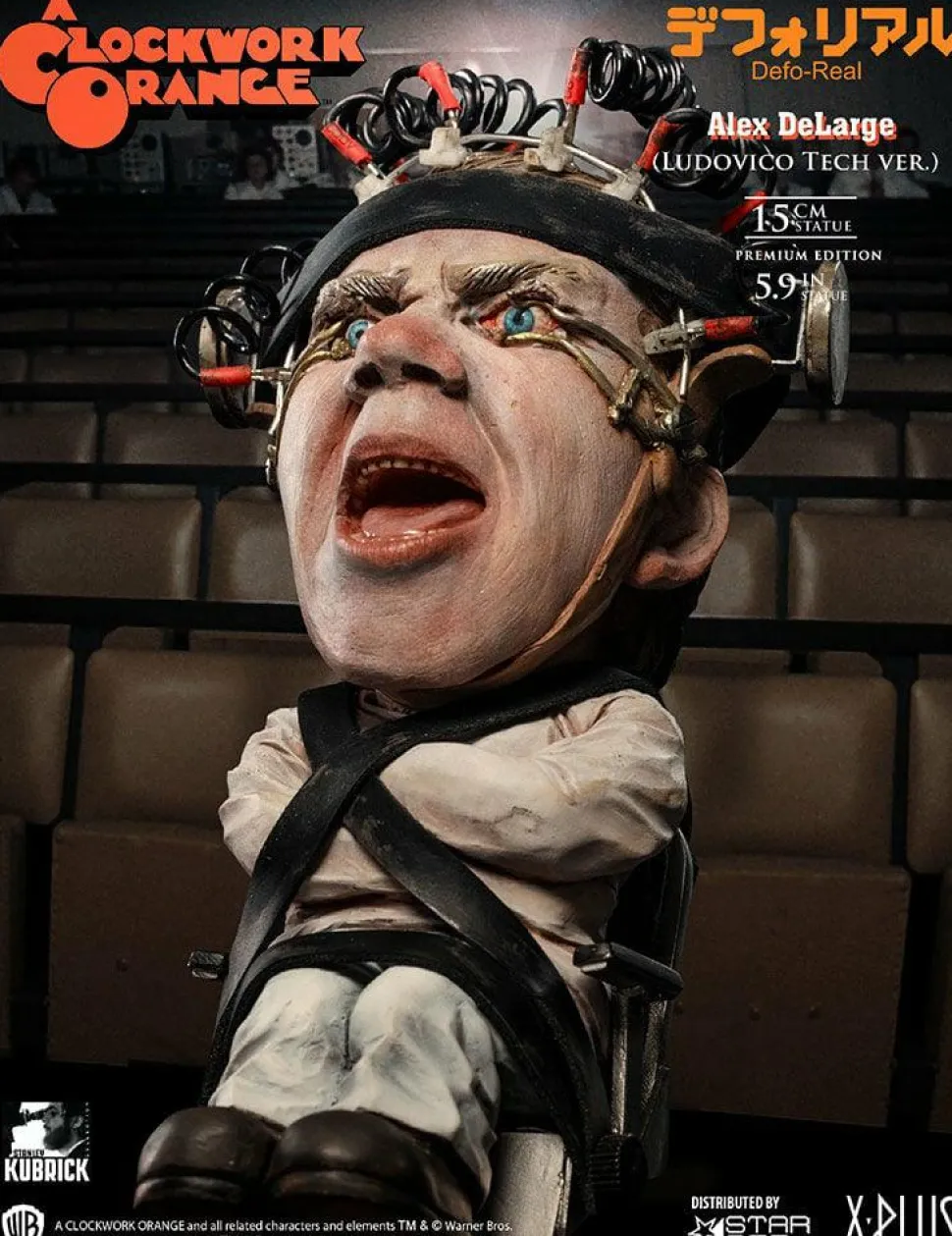 A Clockwork Orange - Alex DeLarge Ludovico Technique Defo-Real 6” Vinyl Statue
