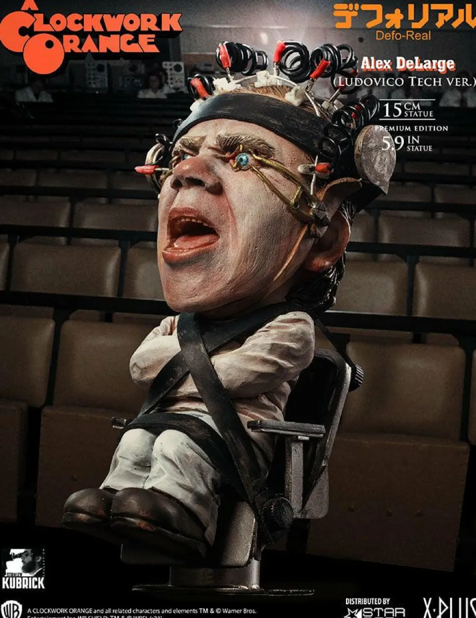 A Clockwork Orange - Alex DeLarge Ludovico Technique Defo-Real 6” Vinyl Statue