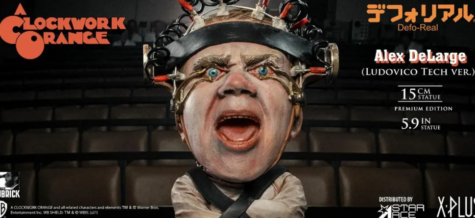 A Clockwork Orange - Alex DeLarge Ludovico Technique Defo-Real 6” Vinyl Statue