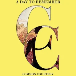 A Day To Remember - Common Courtesy 2xLP Vinyl Record (Lemon & Milky Clear Coloured Vinyl)
