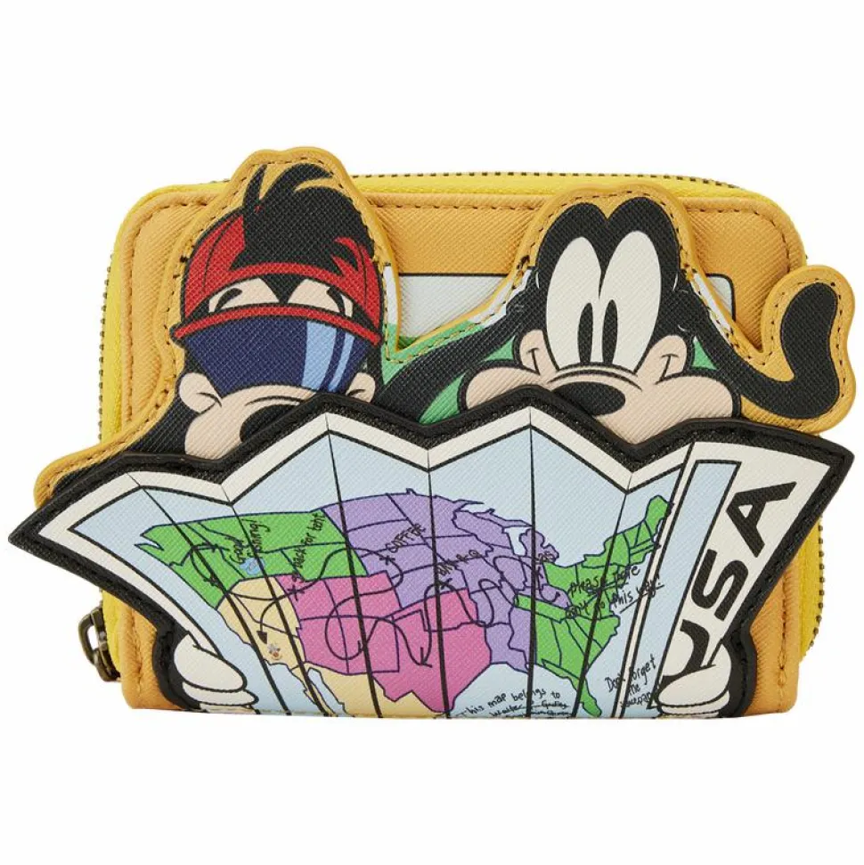 A Goofy Movie - Road Trip 4" Faux Leather Zip-Around Wallet