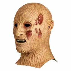 A Nightmare on Elm Street (1984) - Freddy Krueger Adult Latex Mask (One Size Fits Most)