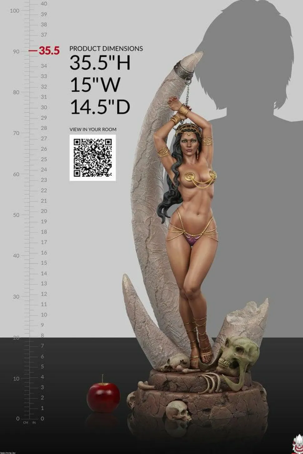 A Princess of Mars - Dejah Thoris 1/3 Scale Statue