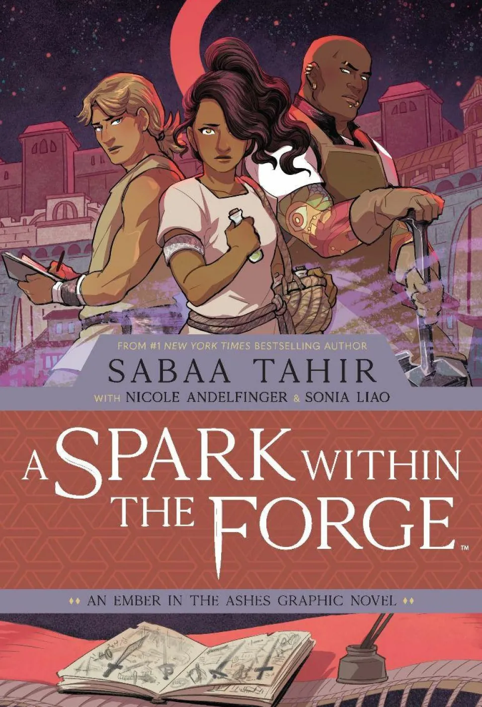 A Spark Within the Forge: An Ember in the Ashes Graphic Novel Hardcover Book