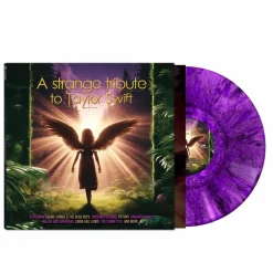 A Strange Tribute to Taylor Swift by Various Artists LP Vinyl Record (Purple Marble Coloured Vinyl)