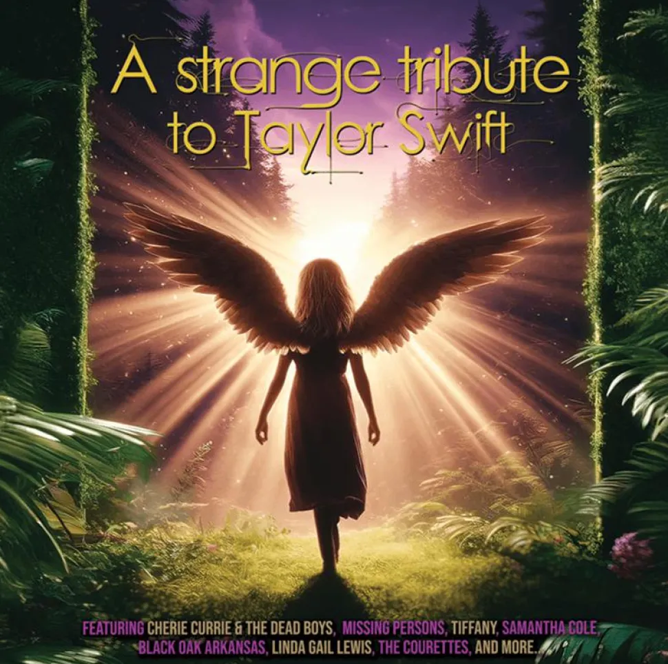 A Strange Tribute to Taylor Swift by Various Artists LP Vinyl Record (Purple Marble Coloured Vinyl)