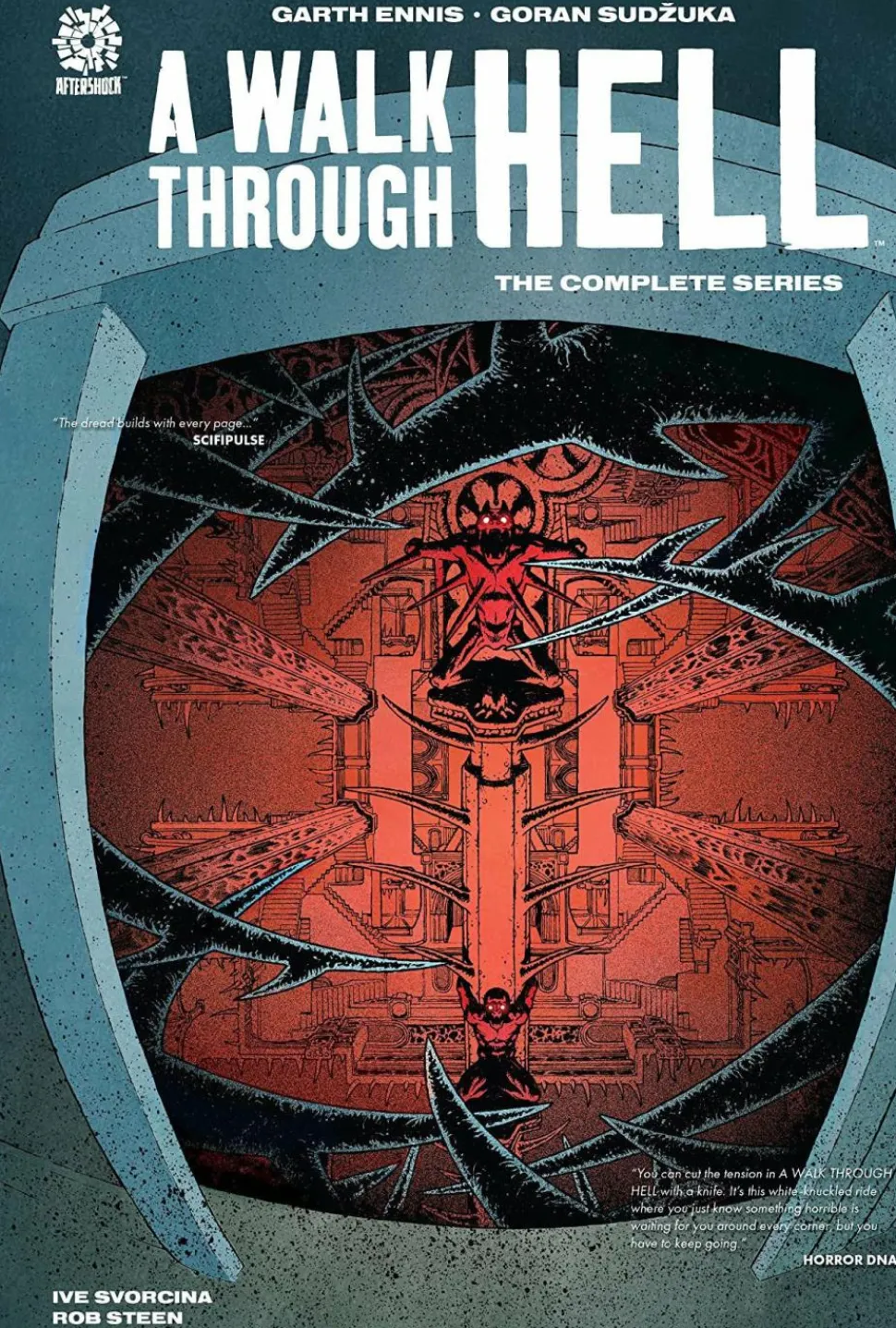 A Walk Through Hell - The Complete Series by Garth Ennis Hardcover Book