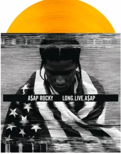 A$AP Rocky - Long.Live.A$AP 2xLP Vinyl Record (Translucent Orange Coloured Vinyl)