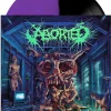 Aborted - Vault of Horrors LP Vinyl Record (Purple/Black Split Coloured Vinyl)