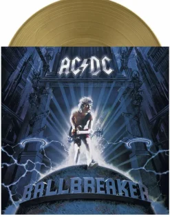 AC/DC - Ballbreaker 50th Anniversary LP Vinyl Record (Gold Coloured Vinyl)