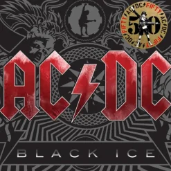 AC/DC - Black Ice 2xLP Vinyl Record (50th Anniversary Gold Nugget Coloured Vinyl)