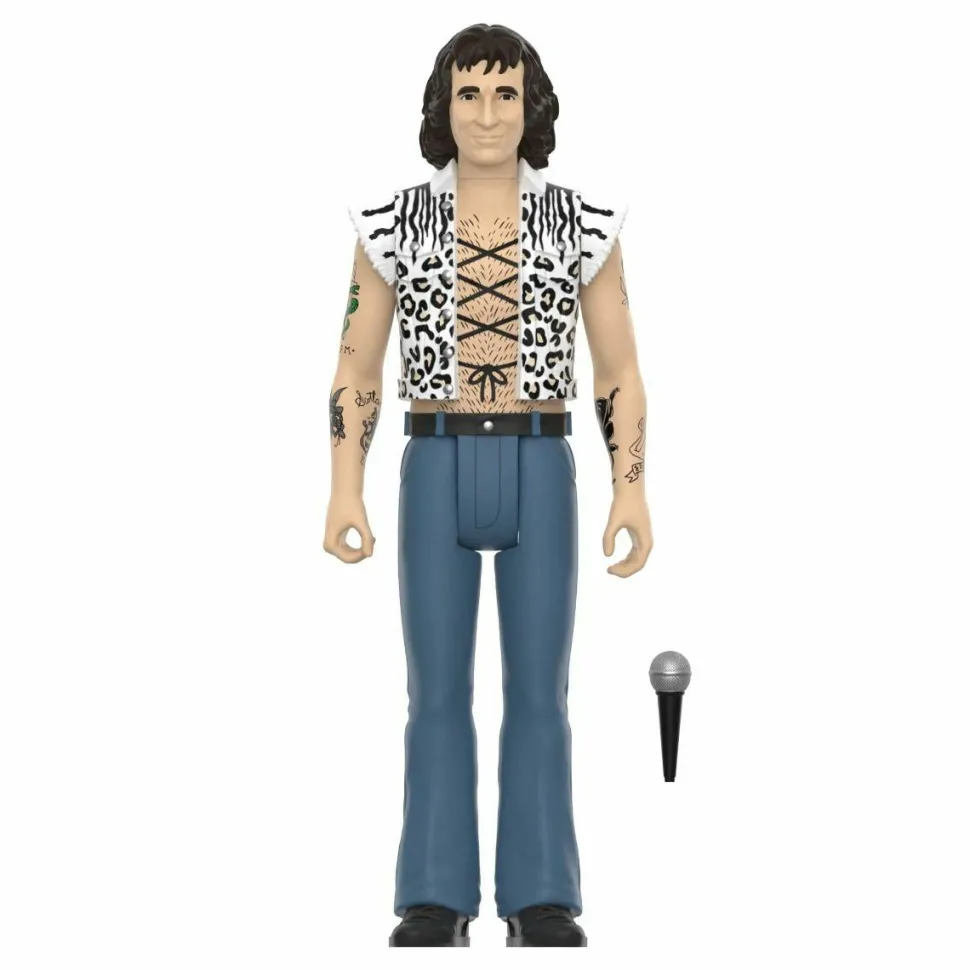 AC/DC - Bon Scott (Leopard Print) ReAction 3.75" Action Figure