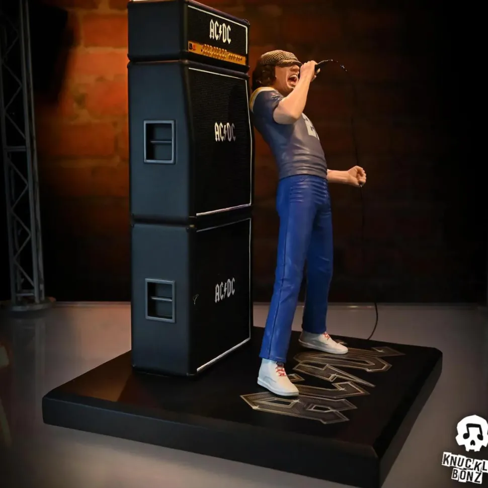 AC/DC - Brian Johnson Rock Iconz 1/9th Scale Statue