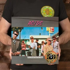 AC/DC - Dirty Deeds Done Dirt Cheap LP Vinyl Record (50th Anniversary Gold Nugget Coloured Vinyl)