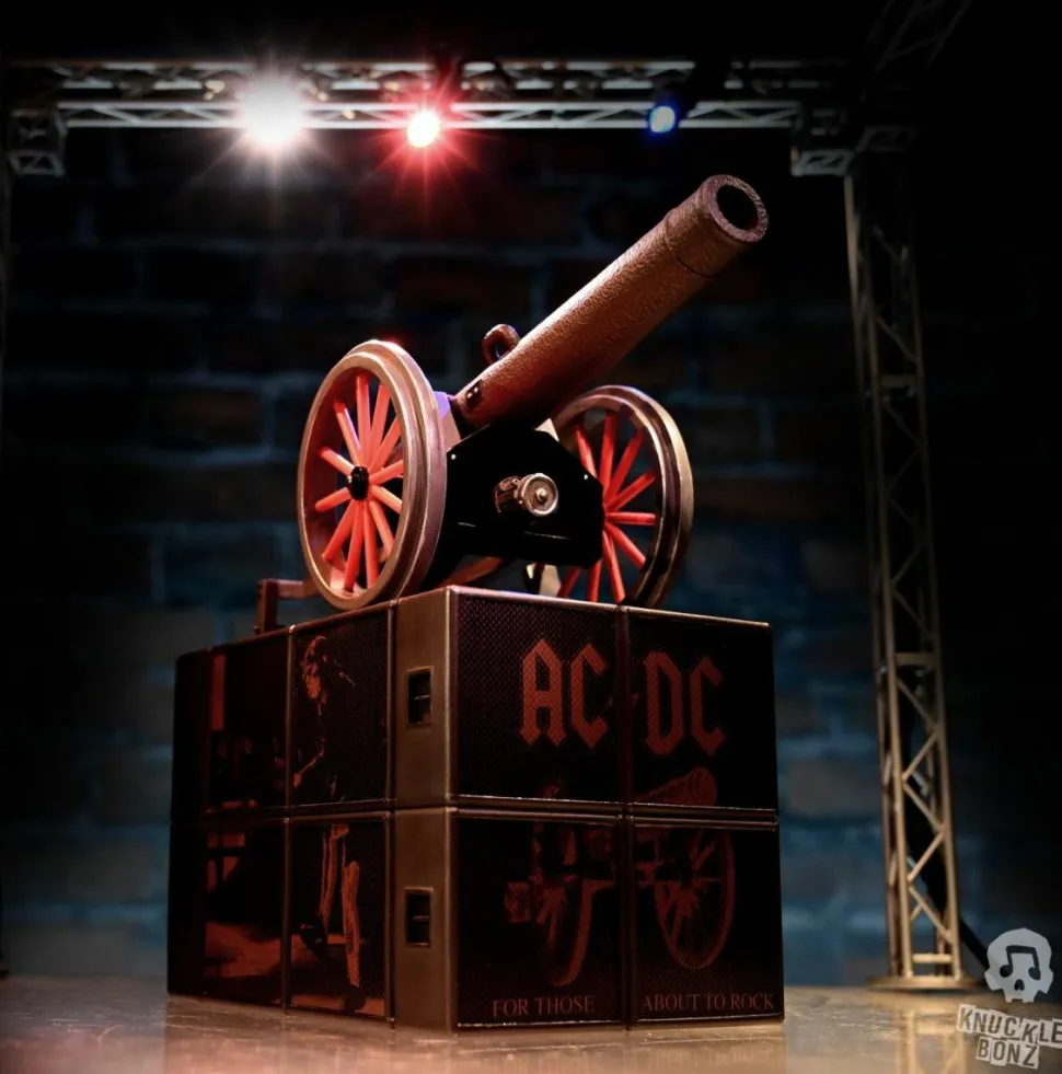 AC/DC - For Those About To Rock Cannon Rock Iconz On Tour Scaled Replica