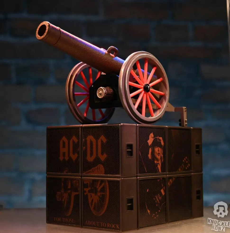 AC/DC - For Those About To Rock Cannon Rock Iconz On Tour Scaled Replica