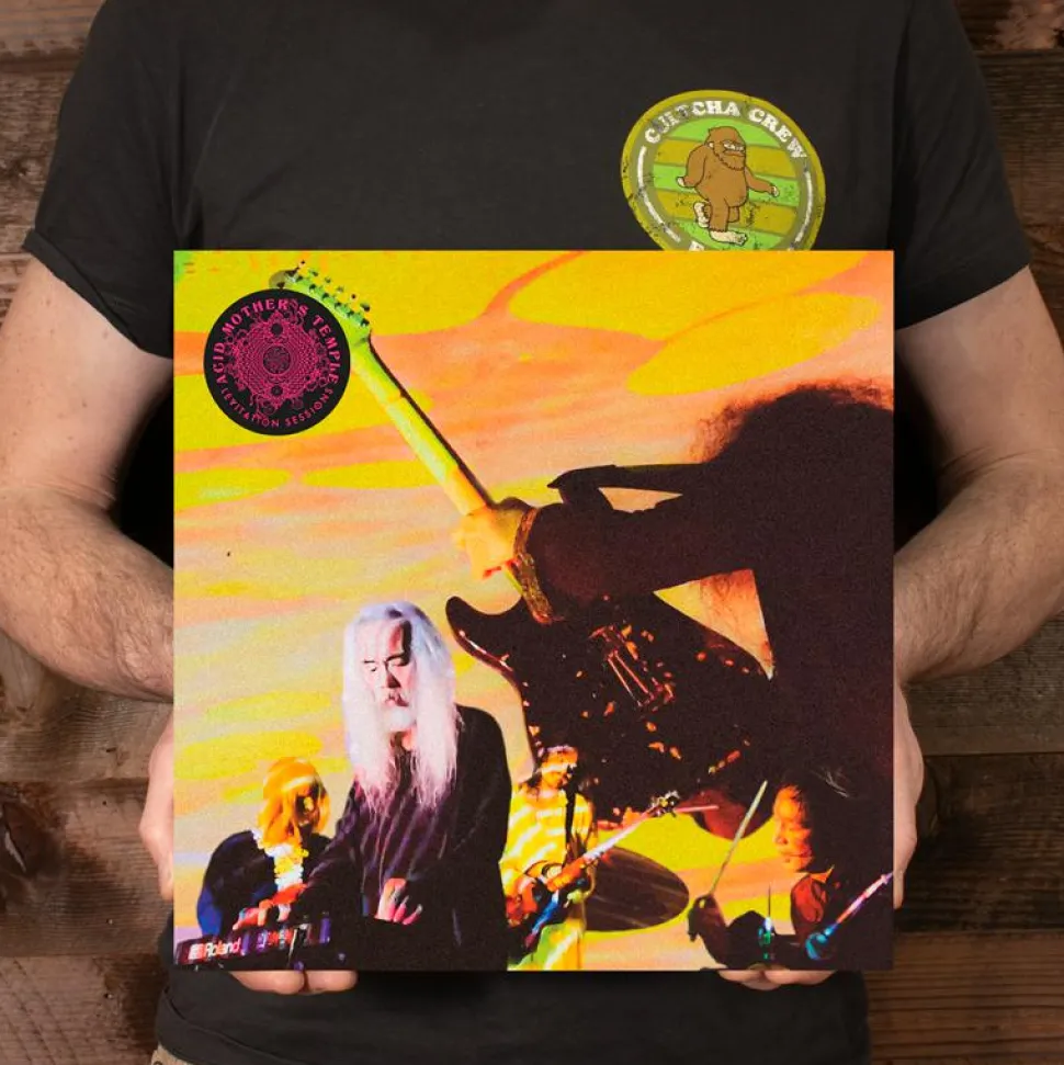 Acid Mothers Temple - Levitation Sessions LP Vinyl Record (Australian Exclusive Milky Clear with Gold & Magenta Splatter Coloured Vinyl