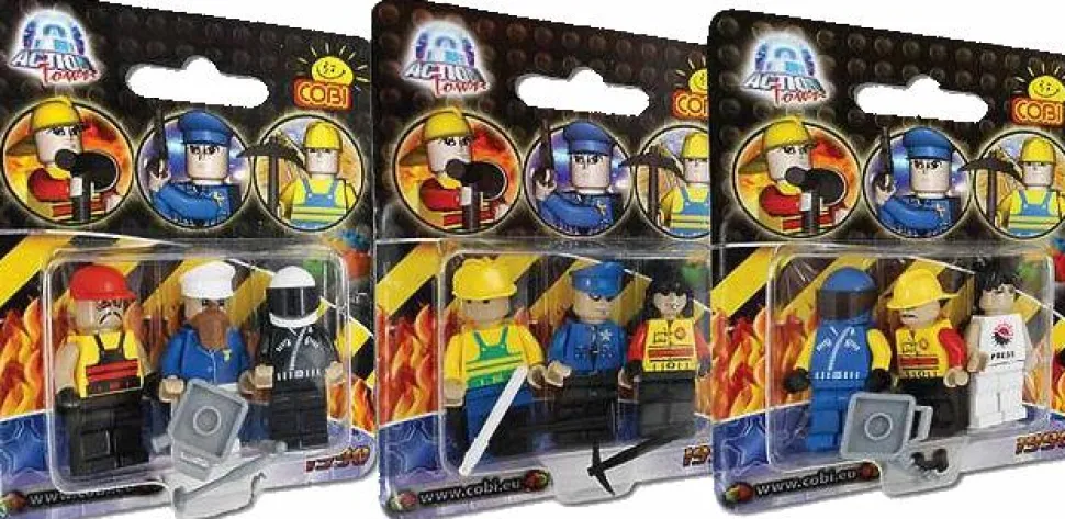 Action Town - 3 Piece Figure Set