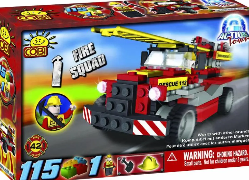 Action Town - 115 Piece Fire Squad